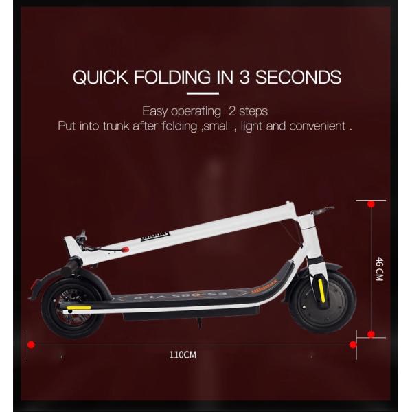 Outdoor Powerful Electric Scooter , Adult Electric Kick Scooter With App