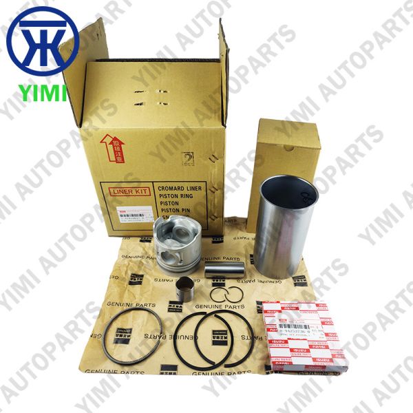 Cylinder Liner Kit for ISUZU NHR55 4JB1 Diesel Engine - Centrifugally Cast High-Strength Alloy Iron with 93.00 mm Bore Size OEM Standard Direct Replacement