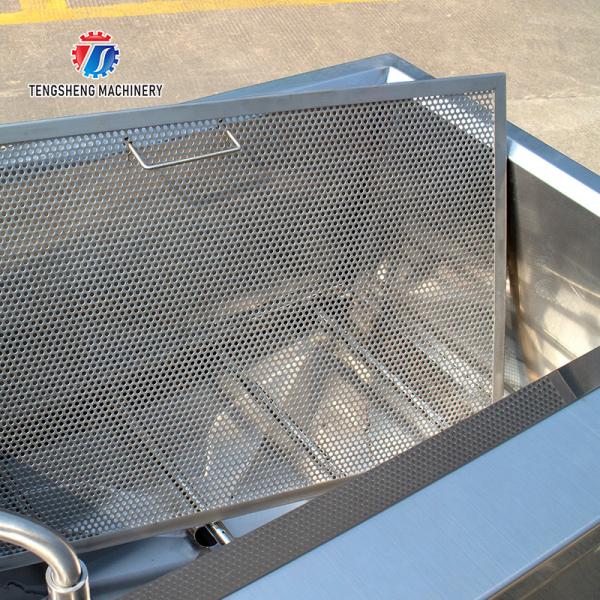 85KGIntelligent single cylinder vegetable washing machine Fruit chain cleaning equipment vegetable washing machine