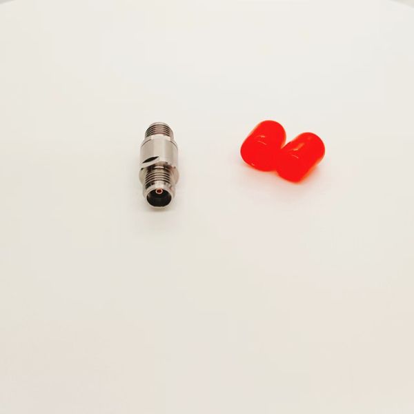 3.5mm Female To Female Adapters Millimeter Wave Stainless Steel Adapter Test Type