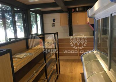 A casa pré-fabricada moderna pequena livre do formaldeído dirige o bom desempenho sísmico 15sqm