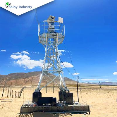 Radar de surveillance à basse altitude de bande X Coordonnées 2 avec communication externe Rj45