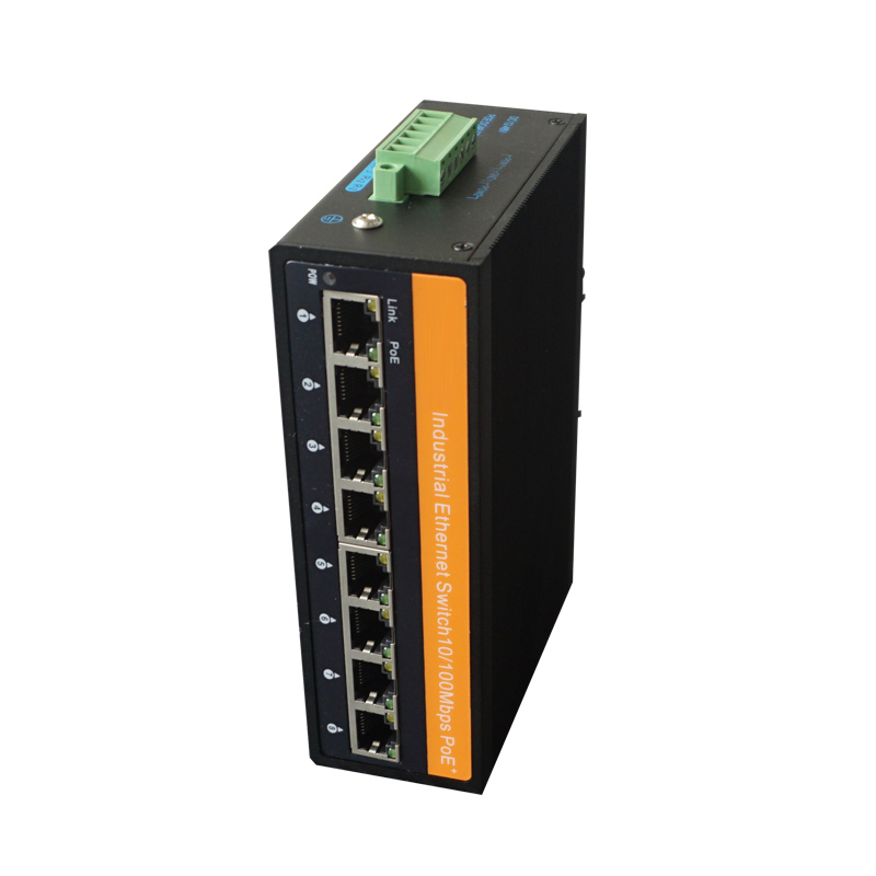 10/100M 8-port Industrial Ethernet POE Switch