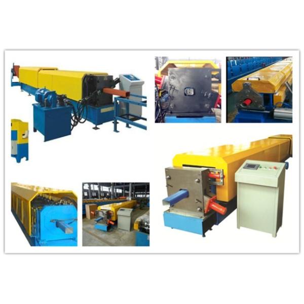 PLC Control System Downspout Roll Forming Machine With Diameter 70mm