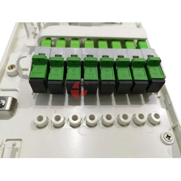IP54 Outdoor Fiber Termination Box , Wall Mount Fiber Termination Box For FTTH Drop Cable