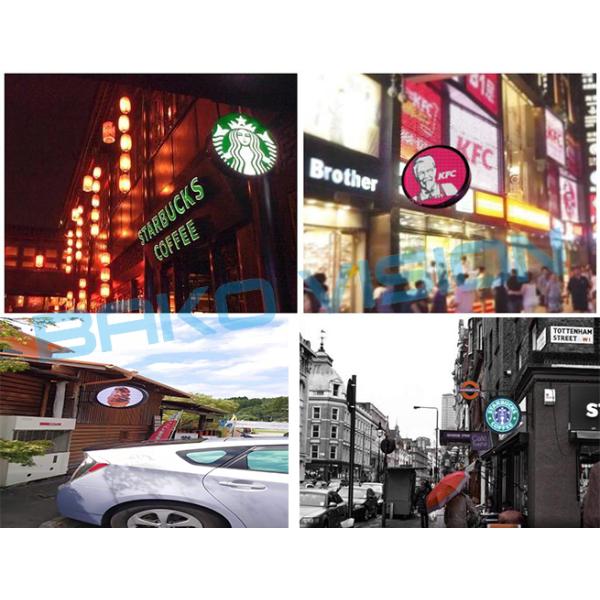Circle Shape Outdoor Rental LED Display P4.68mm IP65 Waterproof With Wifi Control