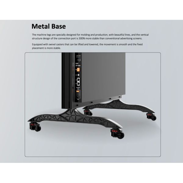 LED Touch Screen Display Foldable LED HD Digital Poster Display