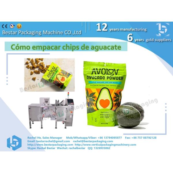 How to package avocado slices by Bestar automatic Doypack machine