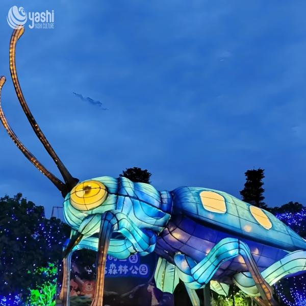 Zoos Chinese Festival Lanterns Animated Bee Mechanical Insect Model 110/220V
