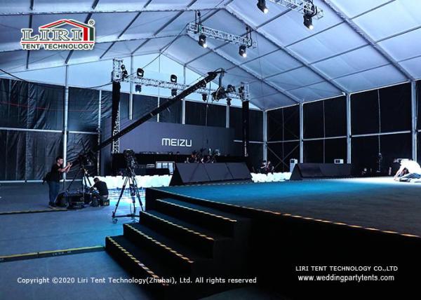 O PVC de Liri revestiu barracas luxuosas do casamento do poliéster para o restaurante ou o evento