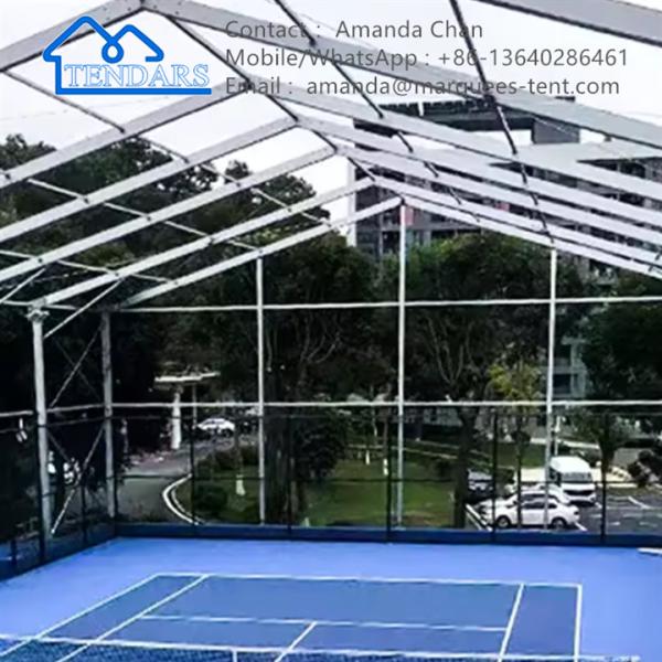 Aluminum Frame Sport Tent A-Shape Roof Tent For Basketball Football Tennis Etc