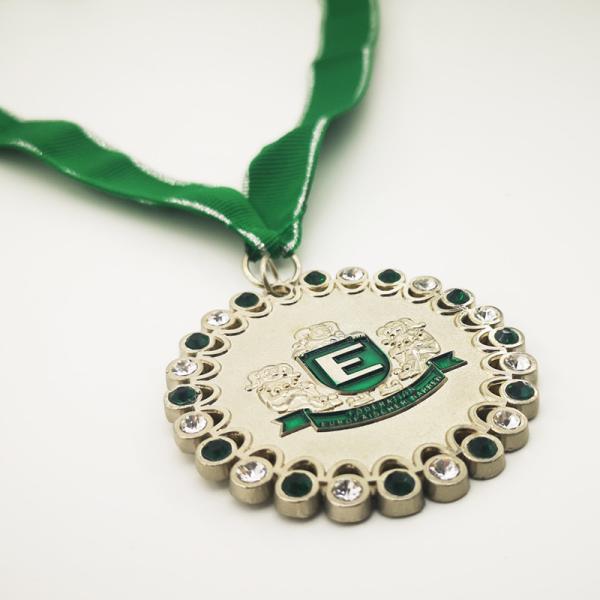 3D Soft Enamel Carnival Medal Back With Stickers Different Plating Options