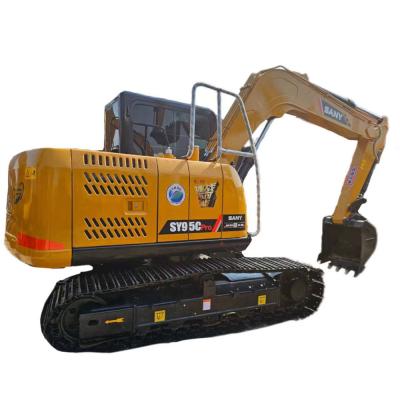 Equipamento de escavadeira de segunda mão Sany Sy95c PRO Excavadora de rastreamento usada