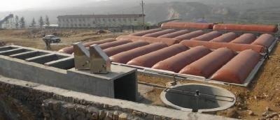 PVC Coated Tarpaulin 2000T Foldable Methane Gas Storage Tanks Biogas Storage Tank