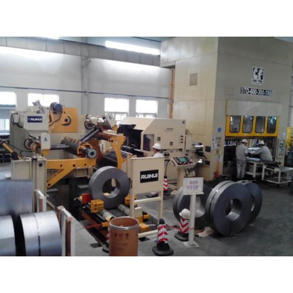 Yaskawa Motor Sheet Metal Decoiler Punch Automatic Feeder Bar Feed Processing Machine