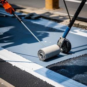 Weather Resistance Solvent Based Solid Acrylic Resin Powder For Road Coatings