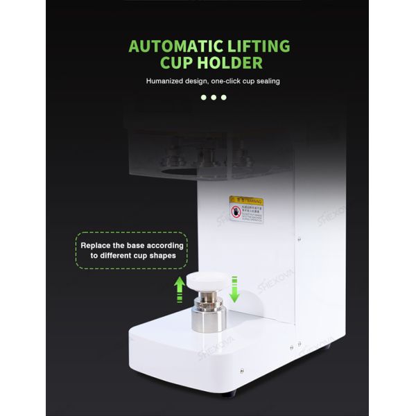 Easy Operate Automatic Pet Can Sealing Machine Packaging Bubble Tea Juice Can Bottle