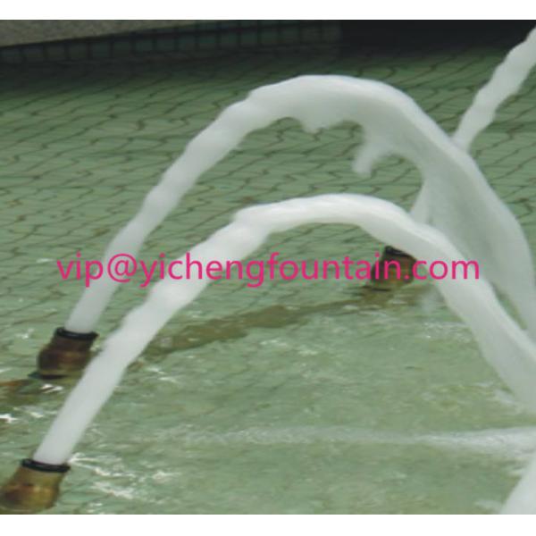 European Champagne Foam Nozzle Straight Water Foam Fountain Spray Nozzles SS 304