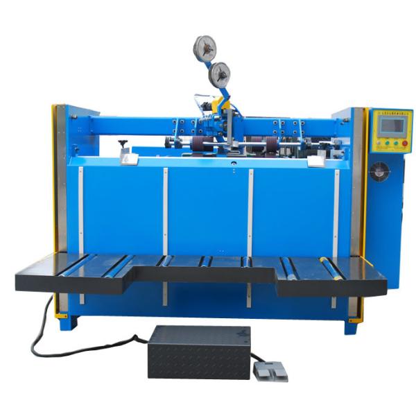 High Efficiency Corrugated Box Carton Semi-Auto Stitching Machine 2800mm Length