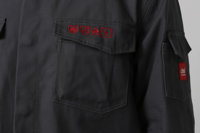 Workwear 350gsm 991 ткани анти- статический, пожаробезопасная куртка работы