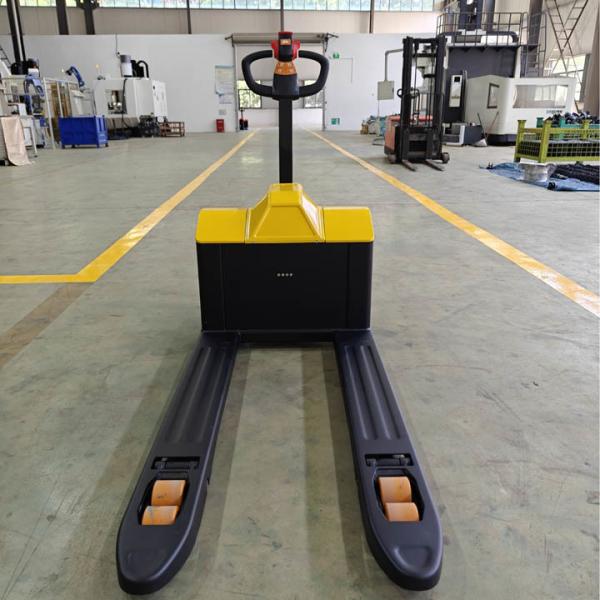 1.5T Walking Pallet Truck 1500kgs Pollution Free Hydraulic Lift Pallet Jack