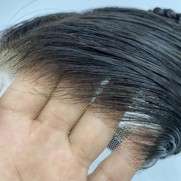 New Arrival 100% Natural HD Transparent Lace Braids Frontal Closure 13x4/13x6 Remy Hair Indian Woman Toupee Piece Braids