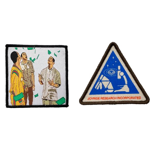 Изготовленная на заказ сплетенная одежда сцены человека латает утюг дальше с границей Merrow