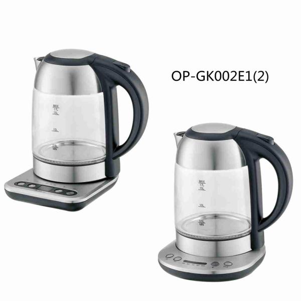 Cordless Electric Kettle 220V Electric Glass Mechanical OEM Tea Pots