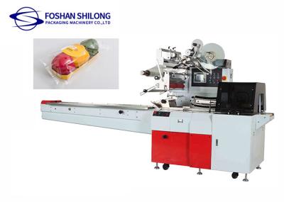 Fruits et légumes Tray Horizontal Packing Machine Automatic 20-180bag/Min