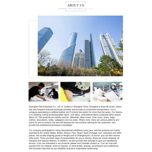 1.2mm 54/55' Fireproof PU Leather Sparkle Glitter Fabric