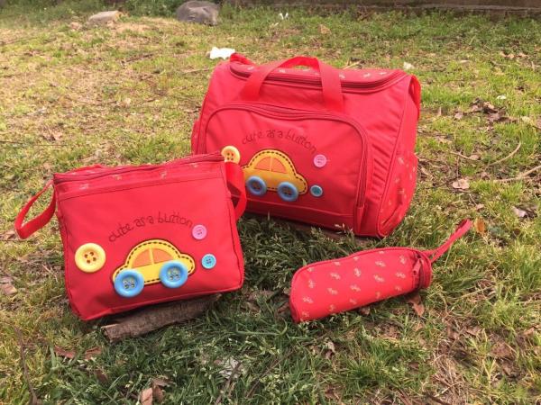 4pcs One Set Mommy Diaper Bag Multi Function Maternity Mother Baby Stroller Bags