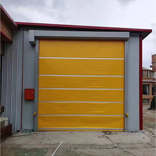 Wind Resistance Automotive Factory High Speed Door For Automotive Manufacturing