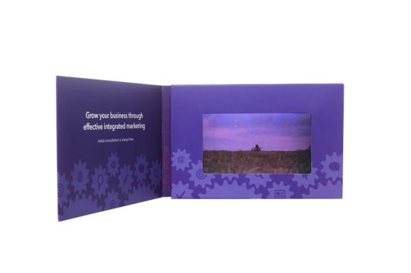 A4 / A5 promotional gifts Video Mailer for advertisement / fair display