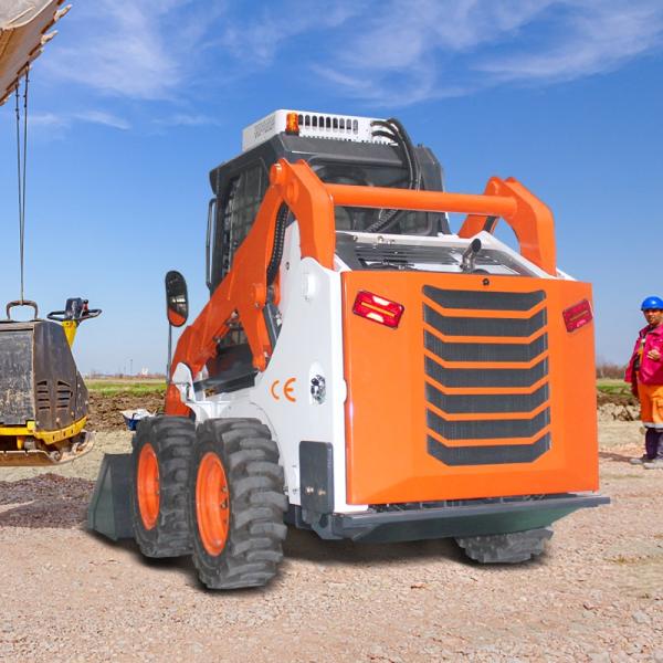 Hot Sale Cheap Price Skid Steer Track Loader Mini Skid Steer Stump Grinder For Sale
