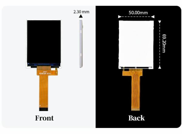 Polcd Petit écran LCD de 2,8 pouces 240x320 Haute luminosité 900 nit Module LCD IPS Affichage TFT industriel de 2,8 pouces