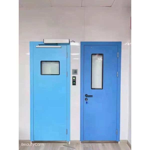 Minimalist Steel Pharmaceutical Clean Room Door Hospital Operating Theater Door