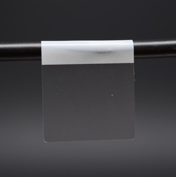 25*35mm Cable Adhesive Label 1mil White Matte Translúcido Resistente à Água Vinyl Cable Label