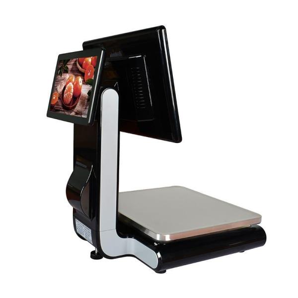 オーロラ Y2 PC Pos 統合された重量計 多点容量タッチ