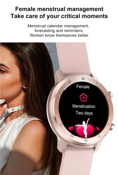 Senhora impermeável Smart Band do perseguidor da aptidão de Rate Monitoring Blood Pressure IP68 do coração dos homens ECG das mulheres do Smart Watch DT89