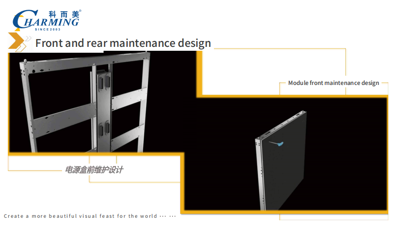 P6 Outdoor LED display Thin and light for advertising support arc corner splicing with high brightness