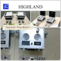 Hydraulic Flow Rate Tester Hydraulic Flow Meters For Snow Car Max Pressure 420 Bar