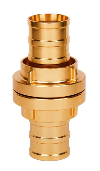 German Storz Hose Coupling - 65mm -2.5”-Hydrant Fire Hose Coupling -Gold Oxidation