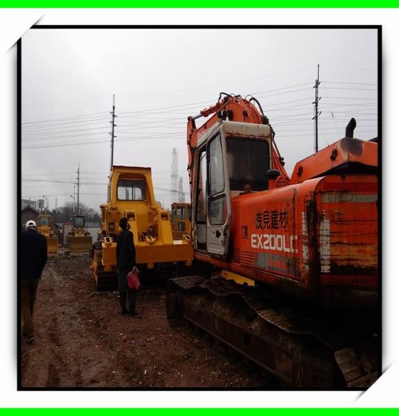 second hand digger EX200-1 ex200lc-1   used excavator for sale 1.5m3  track excavator isuzu engine minit excavator