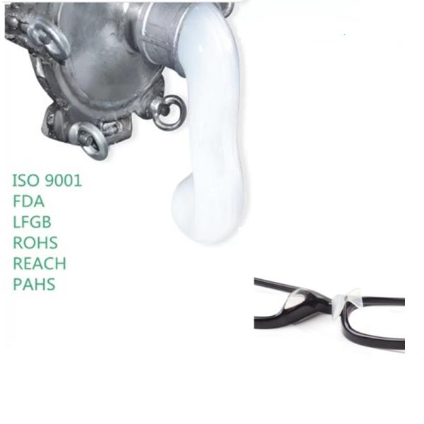 50 Shore A Transparent LSR Silicone Rubber for Glass Nose Pads