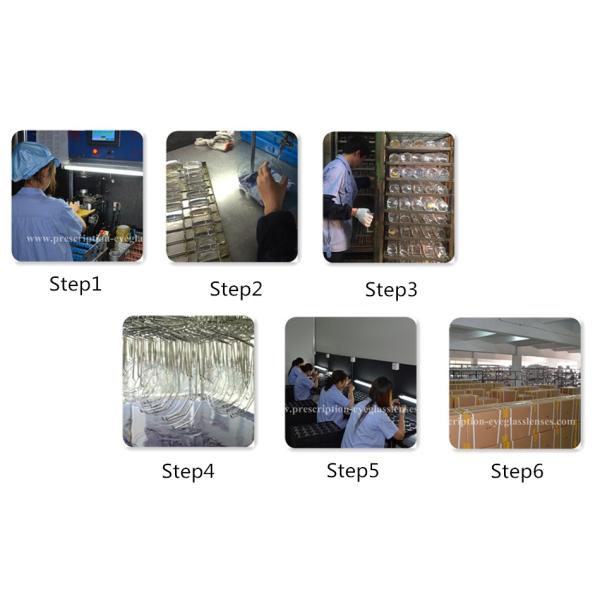 White Coating 1.56 Flat Top Bifocal Lenses 70mm Diameter 38 Abbe Value