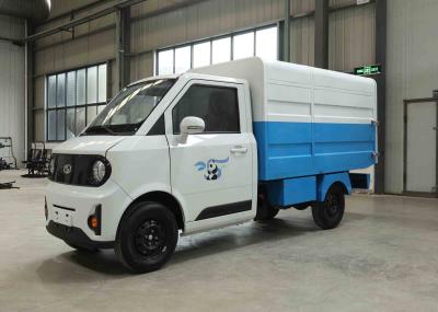 2 Passenger Small Electric Garbage Truck 30-50Km/H White