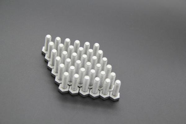 M12X40 12.9 DIN 933 Heavy Hex Head Bolt Dacromet Surface Alloy Steel Material