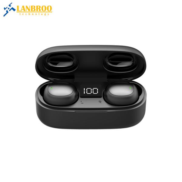 High Quality Wireless Stereo TWS Bluetooth Earphone with LED Screen Digital Display Charging Case Best Seller Earbuds