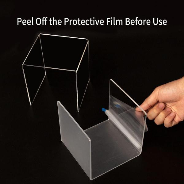 Прозрачный акриловый дисплей Rack Risers Stand Витрина для десертных ювелирных изделий