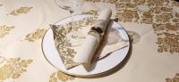 Remoção de ervas daninhas luxuosa macia descartável do banquete do hotel do guardanapo 47gsm-51gsm de papel